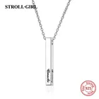 Ожерелье женское из серебра 925 пробы с выгравированным 4 именами