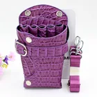 Профессиональные ножницы для волос из крокодиловой кожи, сумка для парикмахера, аксессуары для парикмахерских инструментов, поясная сумка, Парикмахерская