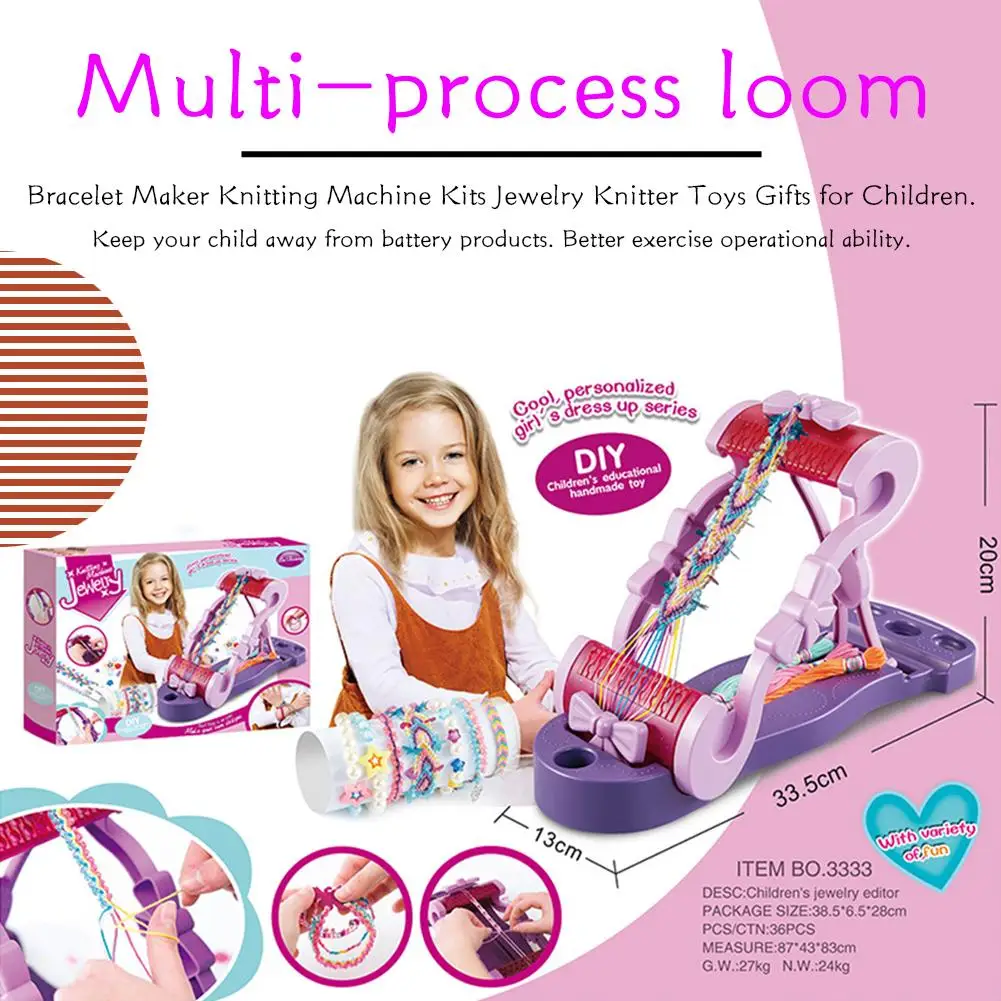 Производитель браслетов наборы вязальных машин ювелирные изделия вязальщик