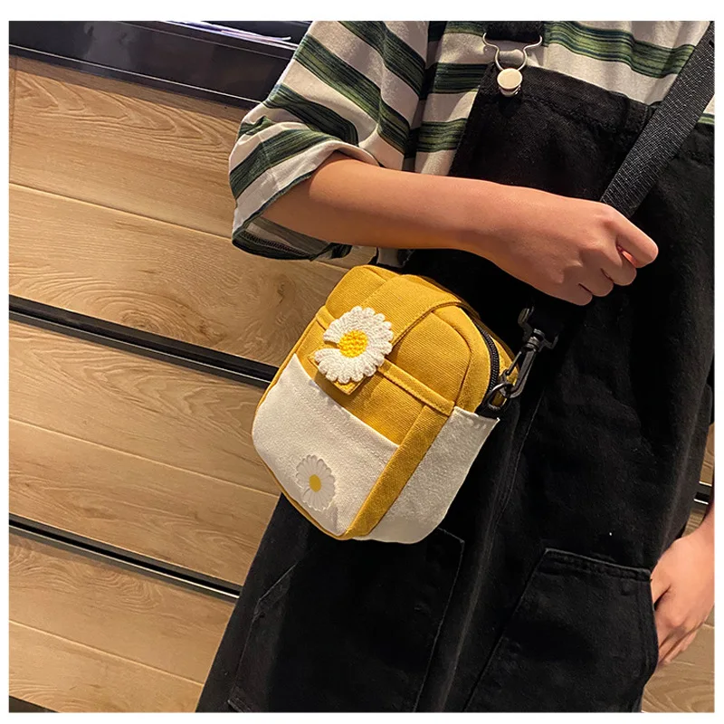 

Women's Shoulder Bag Multi-purpose Girl Canvas Small Shoulder Bag Diagonal Canvas Bag Purses and Handbags Luxury Designer