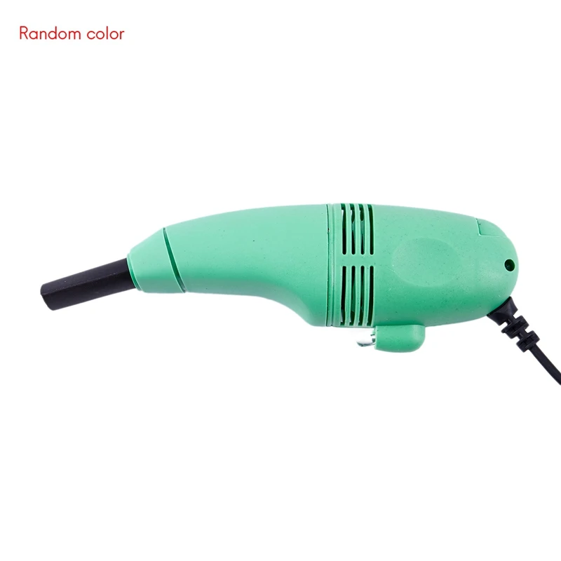 

Mini Vacuum Cleaner for Laptop with USB Connection Keyboard Vacuum Sweeper Color Random with USB Type C OTG Adapter