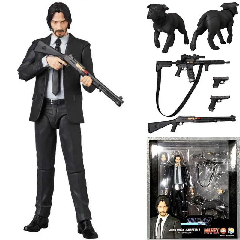 Экшн-фигурка Джон фитиль Mafex 085 модель 2 игрушечная кукла подарок 15 см - купить по