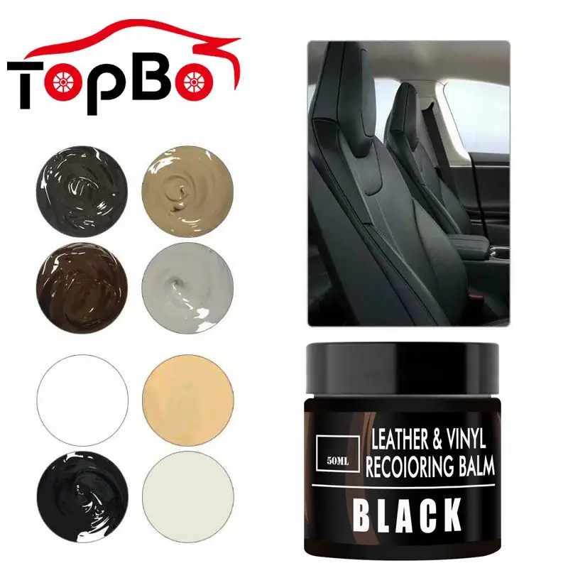 Набор для ремонта кожаных и виниловых сидений автомобиля покрытие диванов крем