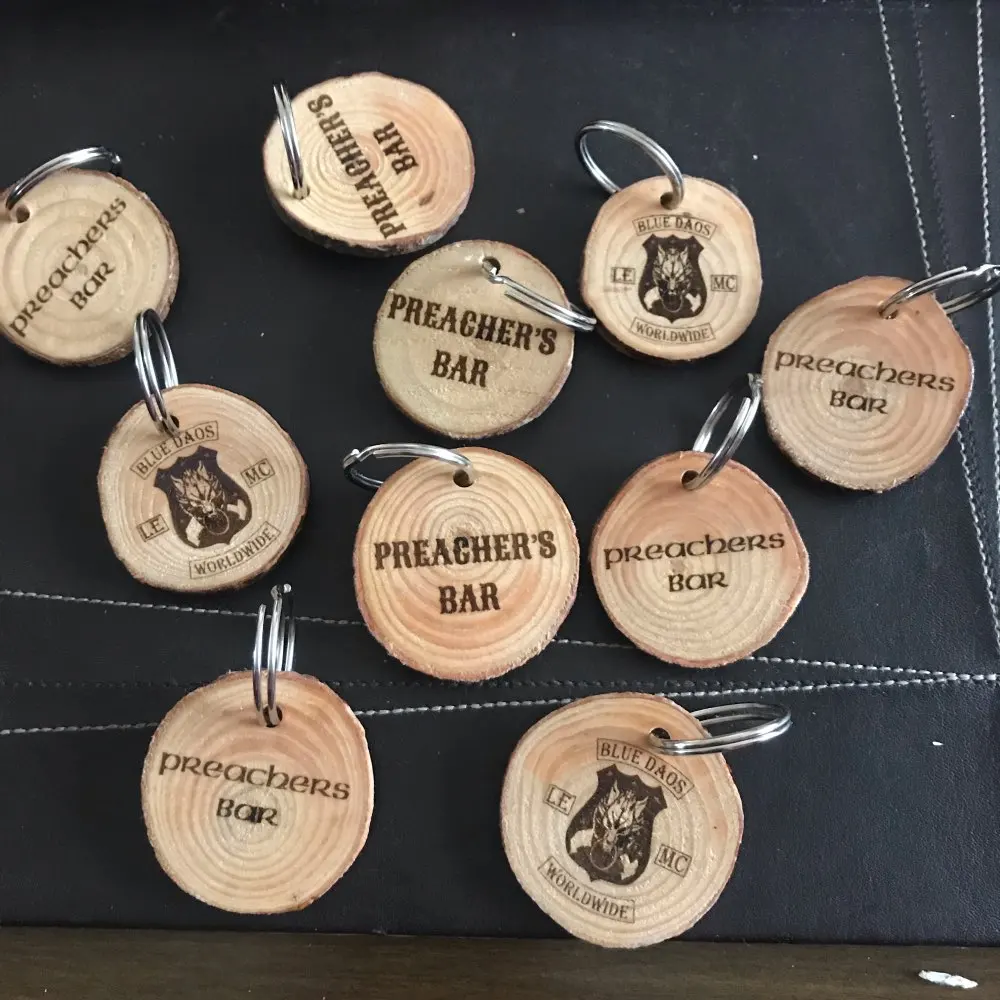 Многоразовые натуральные круглые деревянные чипсы DIY доски для поделок своими