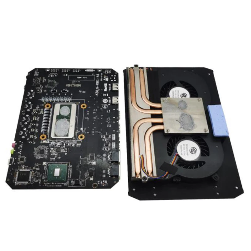AMD Radeon RX Vega M 4GB Graph Mini PC i5-8305G i7-8709G 2*HDMI+2*mini dp  2.4G+5G+Bluetooth 2*LAN Server PC workstation images - 6