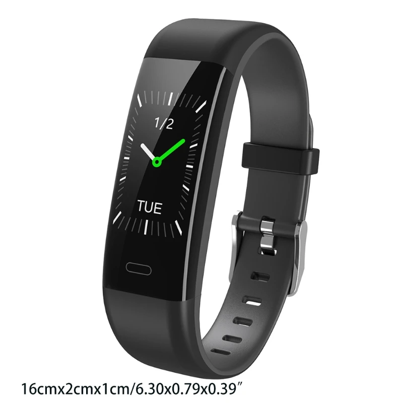 

Y59 Smart Wristband Fitness Tracker Bracelet Band Health Tracking Heart Rate Blood Pressure Monitor IP68 Waterproof for Men