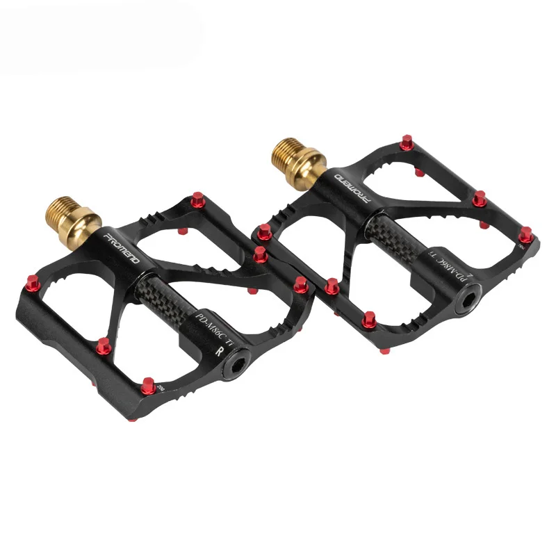 

Titanium Bicycle Pedal Titanium Shaft Carbon Tube Bicycle Pedal 86T Mountain Bike 3 Palin Pedal Road Bike Riding Pedal