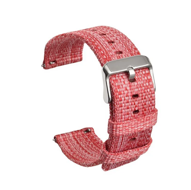 Ремешок нейлоновый для наручных часов водонепроницаемый короткий браслет в