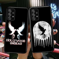 hollywood undead hard phone case hull for samsung galaxy a70 a50 a51 a71 a52 a40 a30 a31 a90 a20e 5g a20s black shell art cell c