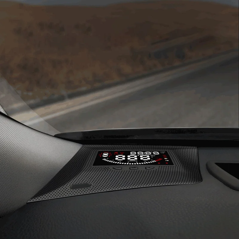 HUD Автомобильный дисплей для Toyota Camry 2018 2019 экран вождения OBD проектор данных
