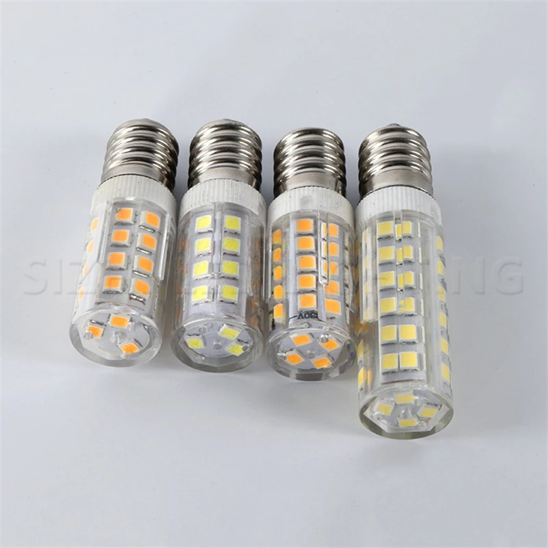 E14 светодиодный светильник AC220V 2835SMD 5 Вт 7 9 12 15 18 лампа Теплый/Холодный белый яркий