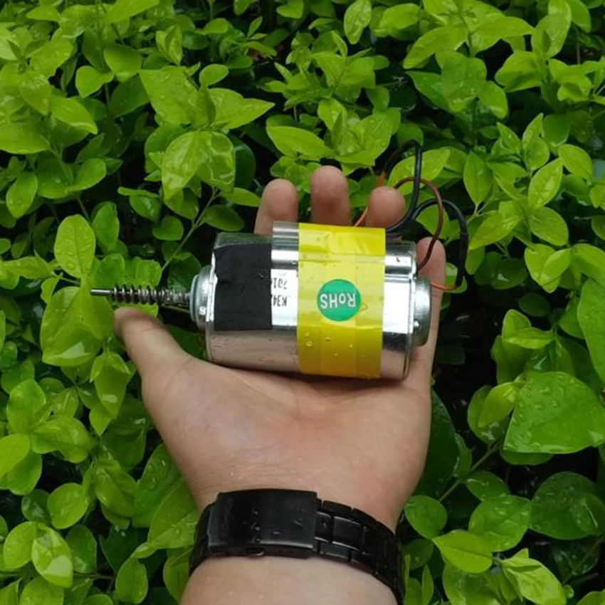 Постоянный ток 24 В 30 Вт двигатель с постоянным магнитом и переключателем защиты