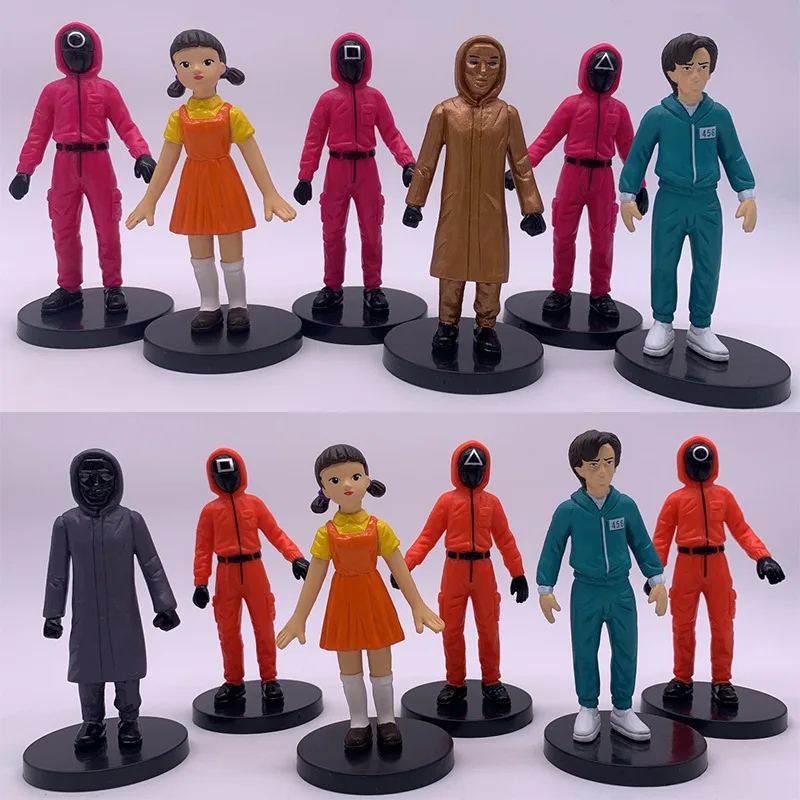 

Игрушечные украшения из кальмара, кукла, коллекция ручной работы, Корейская маска, рождественский подарок, мебель, украшения для ежедневног...