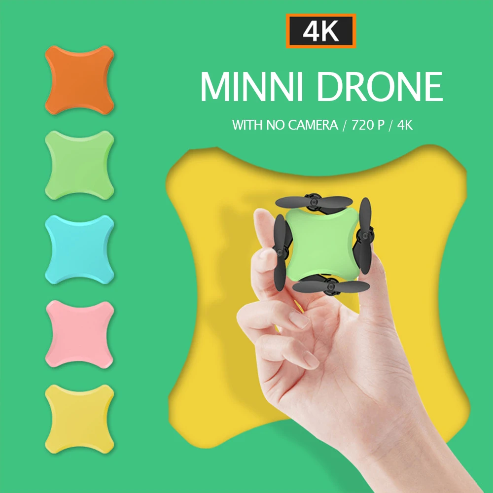 Дрон 4K в камере дроны пять цветов оболочки высокой четкости четыре складной вал