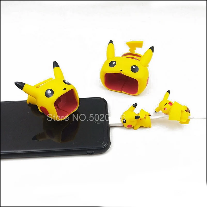 Защита для кабеля Pokemones Go USB кабель зарядки реквизит косплея чехол с изображением