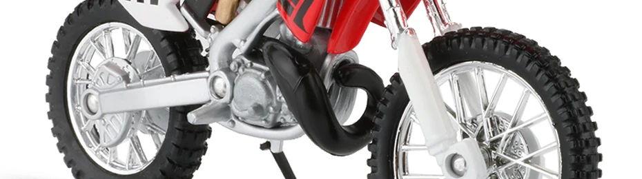 Maisto 1:18 сплав внедорожный мотоцикл модель игрушки CR250R спортивный мотоцикл автомобиль гоночный автомобиль коллекция игрушек для детей подарок