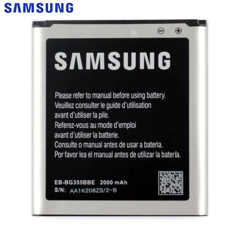 Оригинальный телефон Samsung GALAXY Core 2 G3556D G355H G3559 G355M аккумулятор 2000 мАч | Мобильные