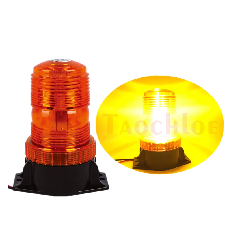 

1Pc 10V - 110V Forklift Light Emergency Warning Flash Lamps Beacon School Bus Police Signal Flashing Strobe Light