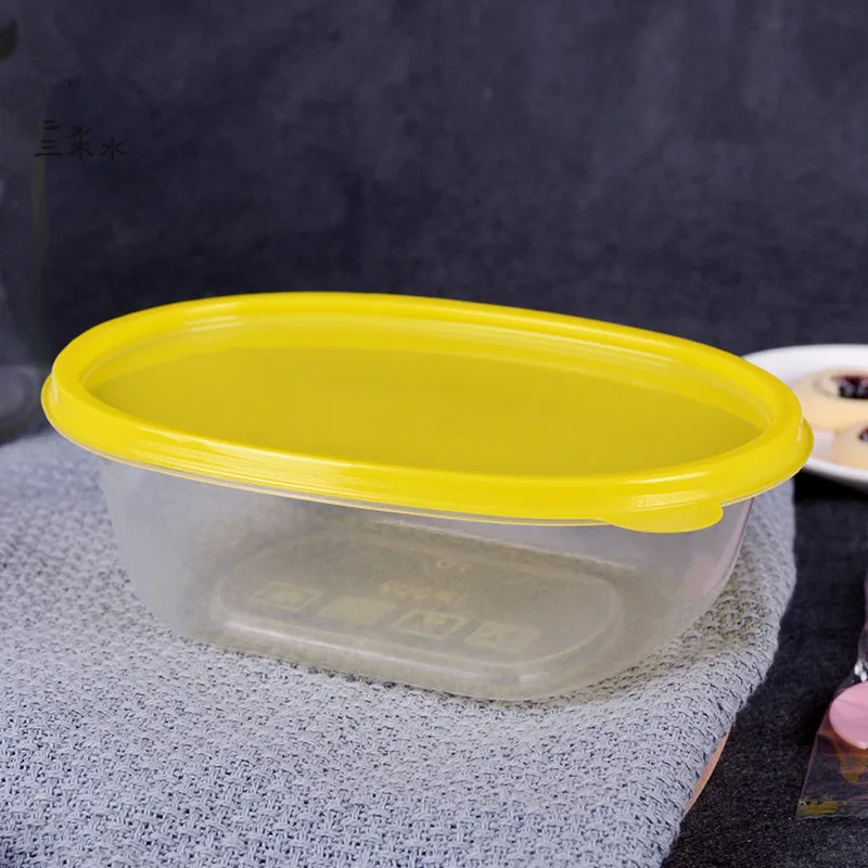 

25pcs Net Red Mousee Melaleuca Cake Plastic Box 500ml Large Transparent Salad Box Party Faovrs Ice Cream Dessert Cups With Lids