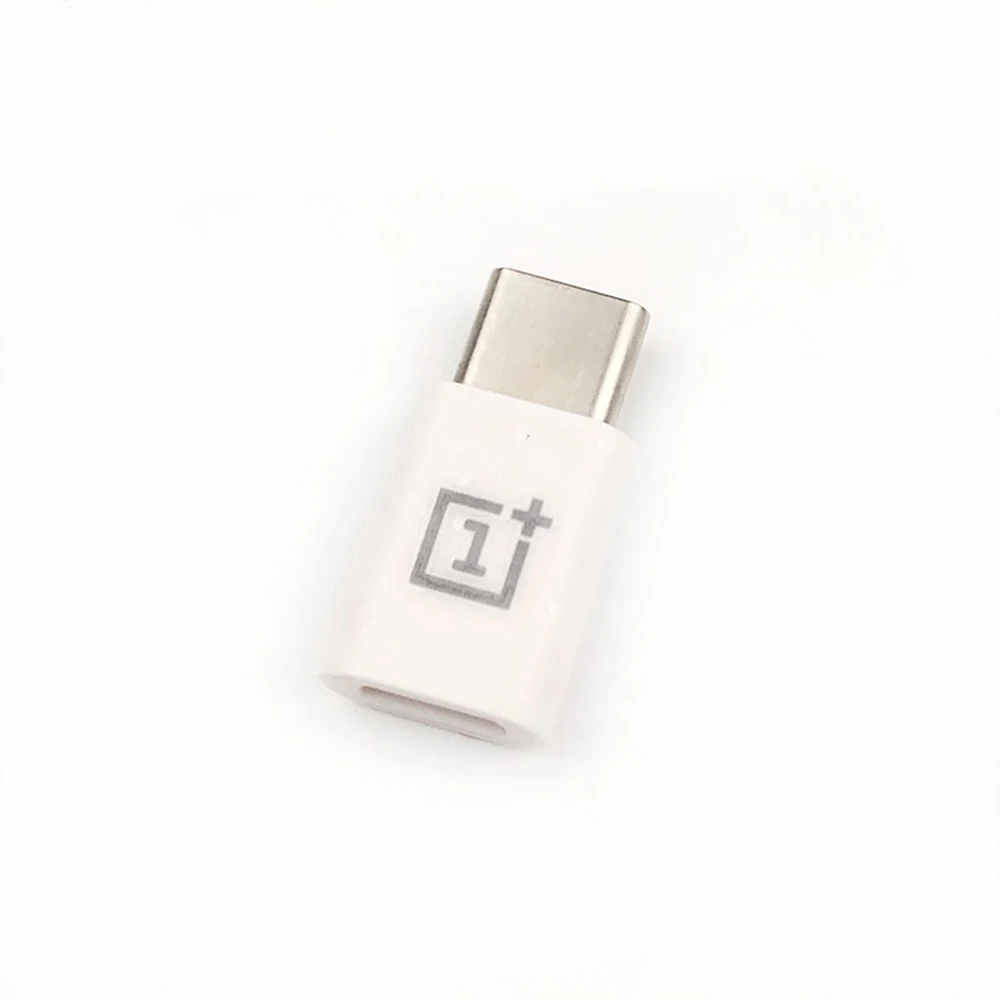 Оригинальный адаптер Oneplus Micro USB к C микро-коннектор Type c для мобильного телефона One