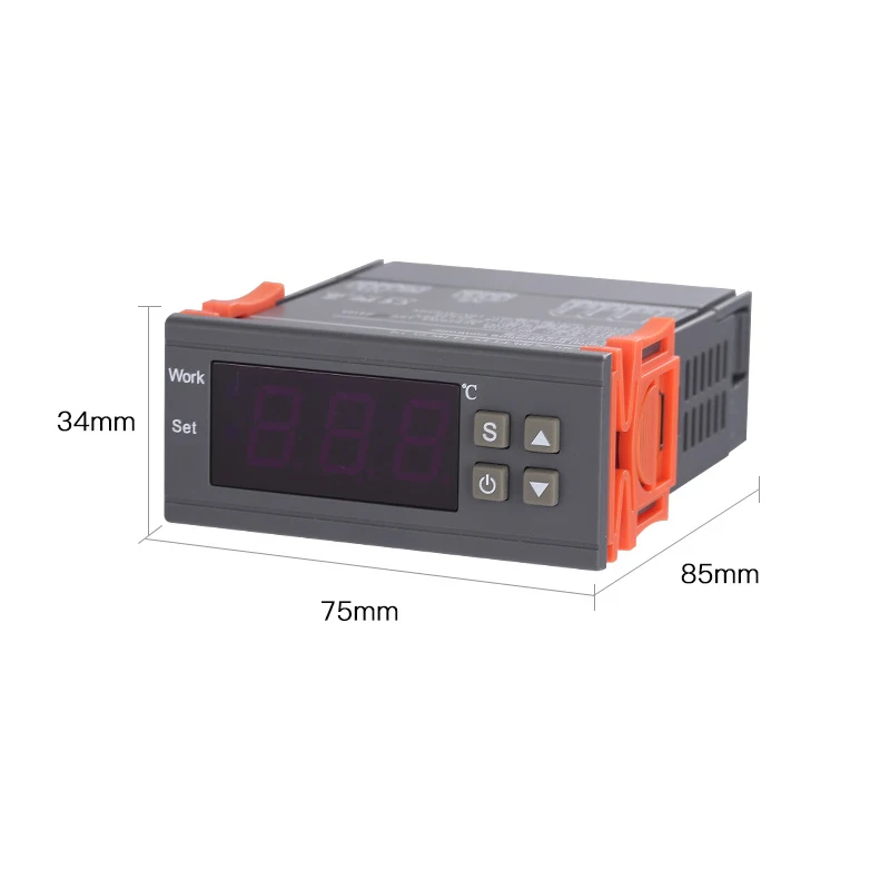 220V 110V 12V 24V Digital Temperature Controller With Probe Thermostat Thermoregulator for Aquarium Incubator Water Heater Temp |