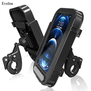 bicycle motorcycle telephone holder support waterproof phone case for iphone samsung xiaomi oppo bike handlebar bag phone mount free global shipping