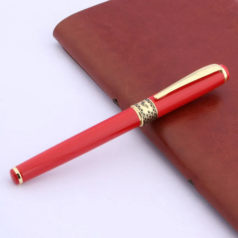 Перьевая ручка с золотистым наконечником среднего размера|baoer 68|pen penlacquer fountain pen |