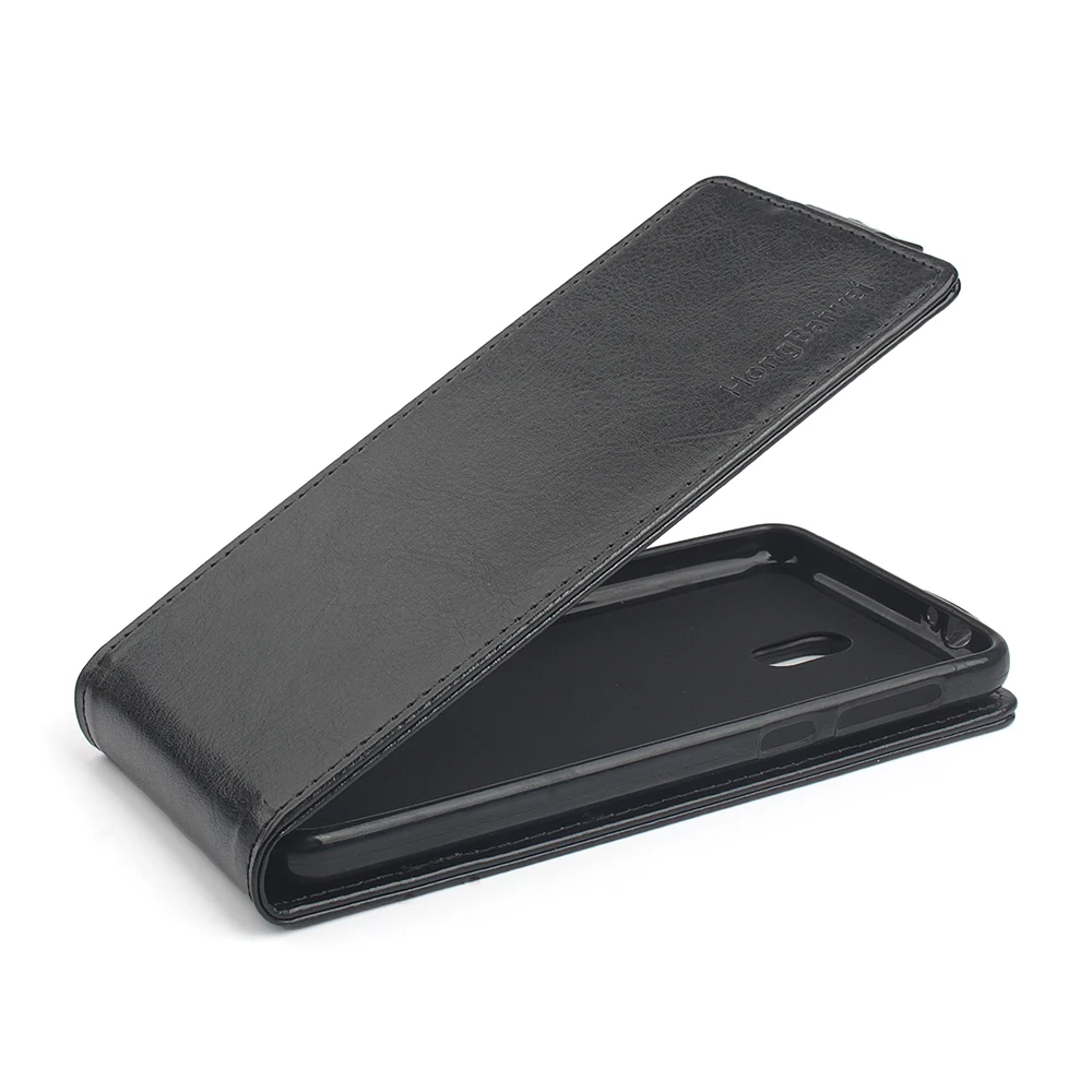 Чехол кожаный роскошный чехол-портмоне с откидной крышкой для телефона Nokia 2 3 535 540