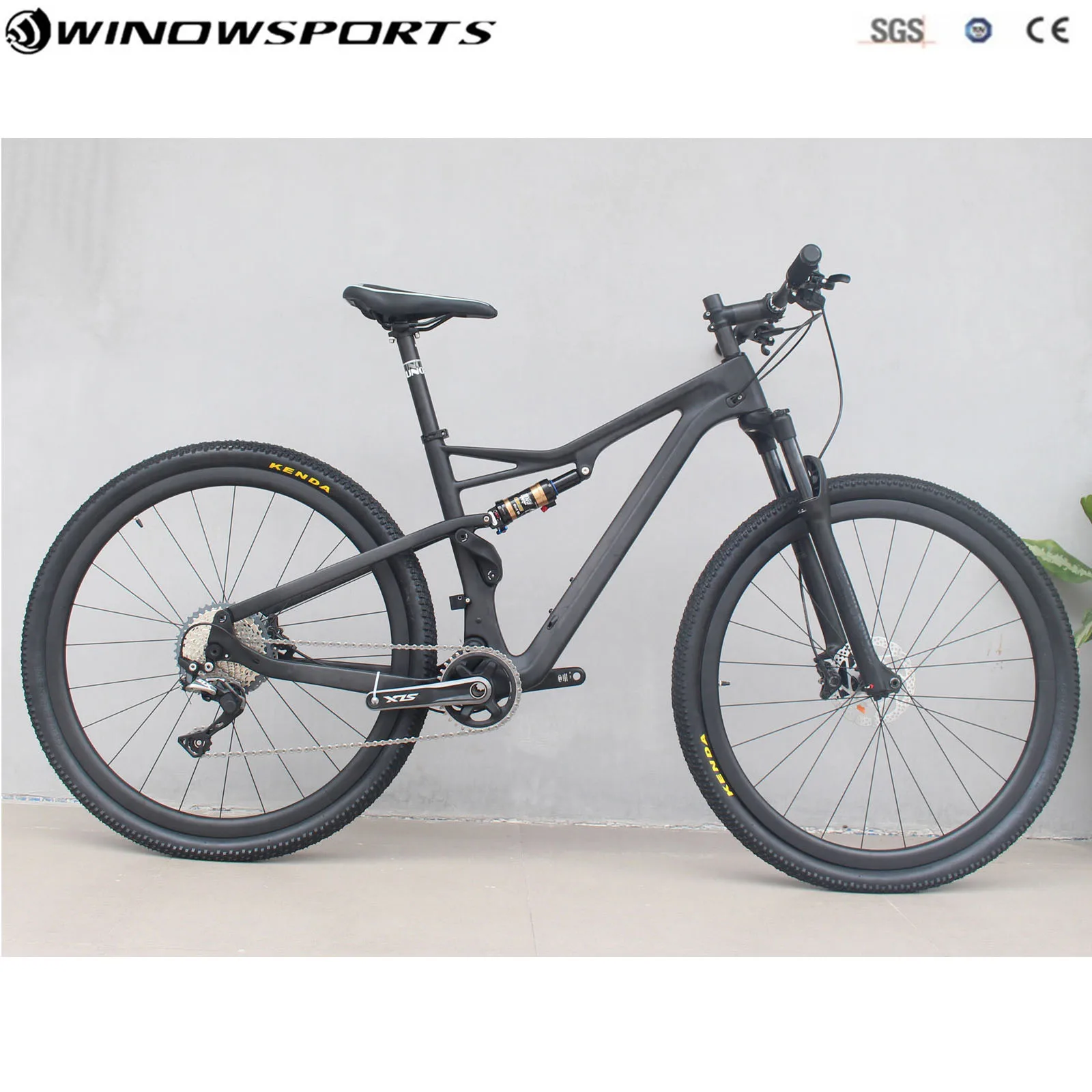 29er Boost полноподвесный карбоновый горный велосипед с 11 скоростями размер 15 5/17 5/19