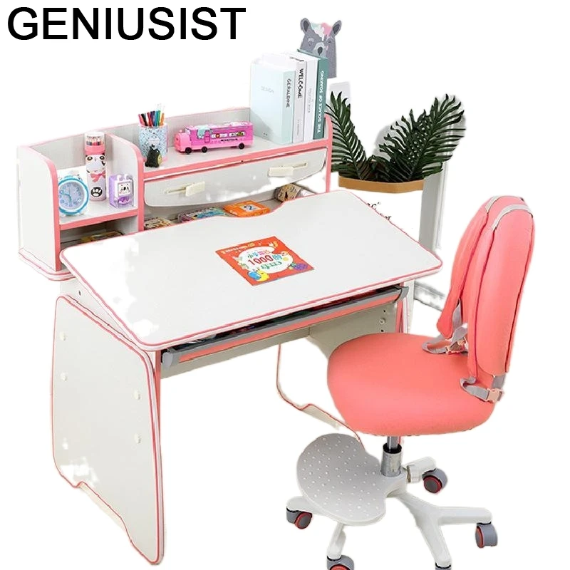 

Mesinha Infantil Scrivania Bambini Play Child Silla Y Mesa Infantiles Adjustable Bureau Enfant Kinder for Study Kids Table