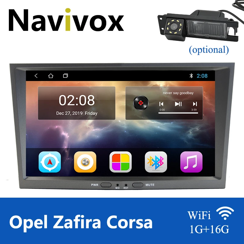 Автомагнитола Navivox 2 Din Android 10 GPS для Opel Vauxhall Astra H G J Vectra Antara Zafira Corsa Vivaro Meriva Veda радио
