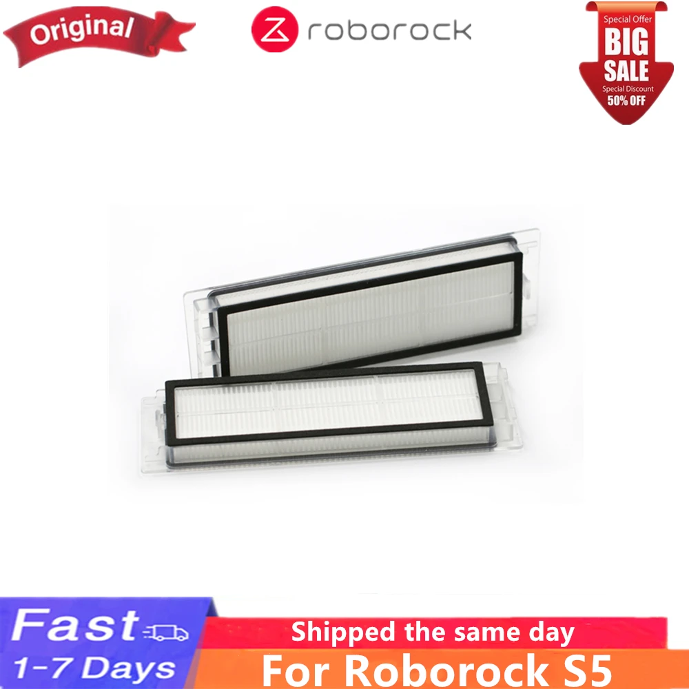 

Новинка 100% оригинальный робот-пылесос Roborock S5 S50 для подметания и очистки специальный моющийся фильтр универсальные аксессуары