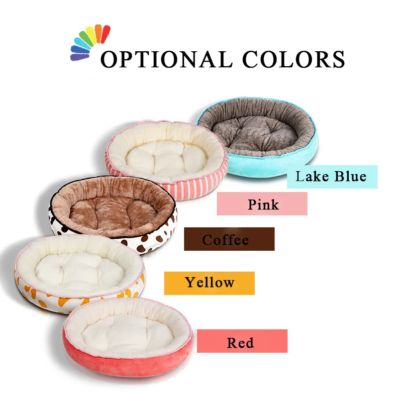 

Dog Bed Warming Kennel Pet Floppy Comfy Plush Cushion Nonslip Bottom Dog Beds for Large Small Dogs House Yorkshire Terrier