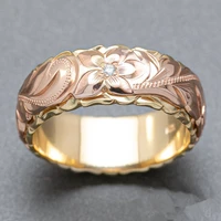 18k multi rose gold ring for women natural 1 carat diamond with diamond jewelry anillos de bizuteria anillos mujer rings box