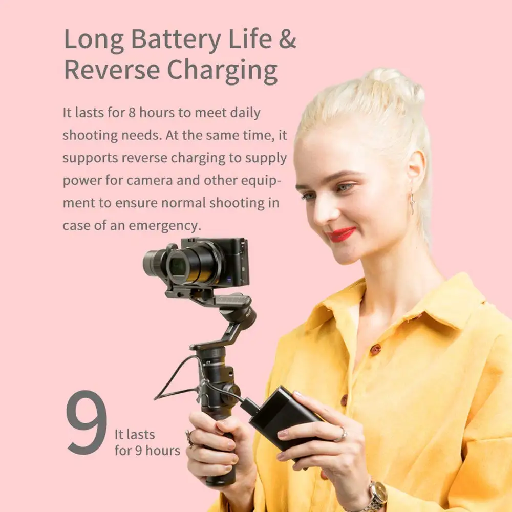 Feiyutech G6 MAX 3 осевой Ручной Стабилизатор Для беззеркальных камер/смартфонов/экшн