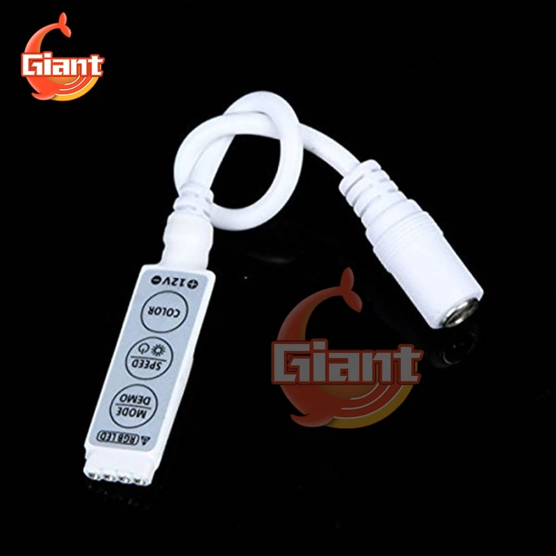 12 В Разъем Светодиодная лента сенсорный диммер RGB Управление яркостью