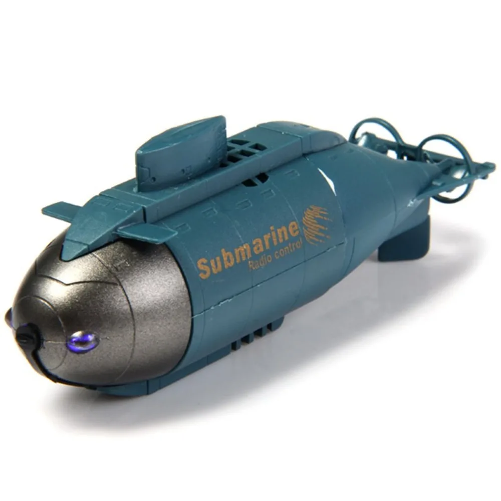 Подводная лодка на радиоуправлении Pigboat игрушка дистанционного Управление лодка игрушка в подарок с светодиодный свет RC игрушки подарок Цвета Водонепроницаемый игрушка