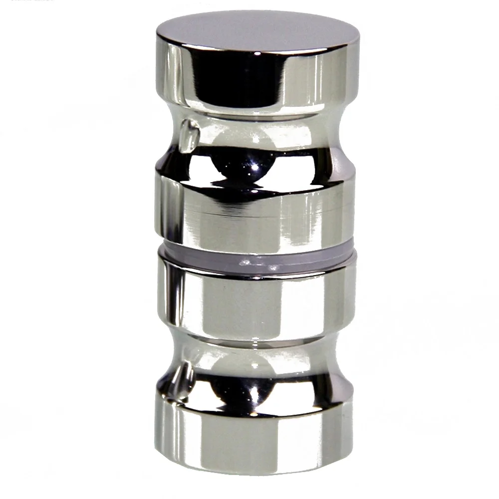 Однотонная ручка для ванной комнаты из нержавеющей стали двусторонняя одно