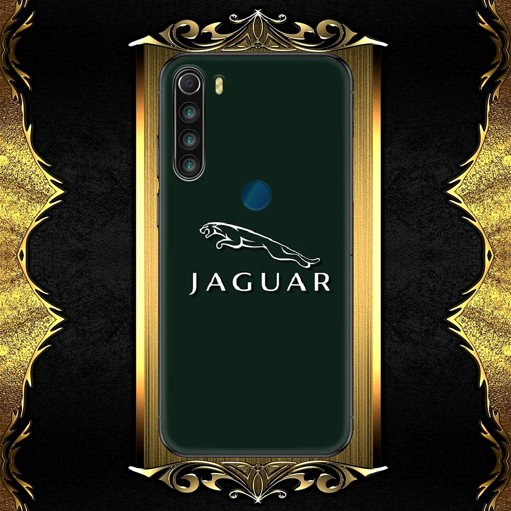 

Jaguars Car Logo Phone Case Cover Hull For XIAOMI Redmi 8 9 9C Note 6 7 8 9 9S K20 K30 K40 Pro Plus black Bumper 3D Funda