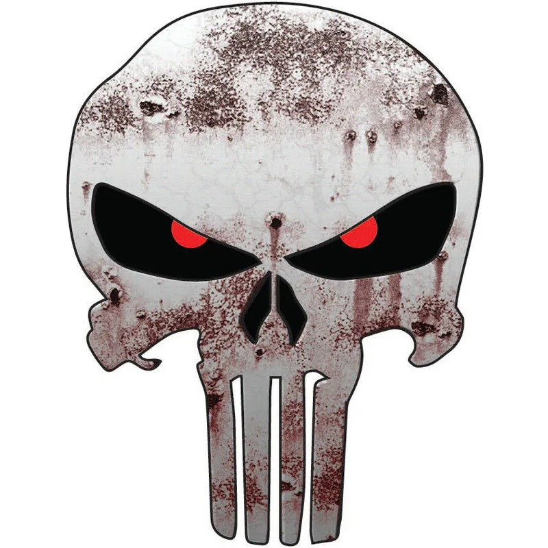 

SKULL Army Sniper Military Car Stickers for Window Bumper Trunk Auto Laptop Motorcycle Uv Protection Car Accessories KK13*10cm