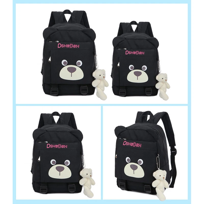 

2020 New Fashion Elementary School Bags Cartoon Bear Backpack Baby Cartoon Korean Kindergarten Boy Girl Backpacking