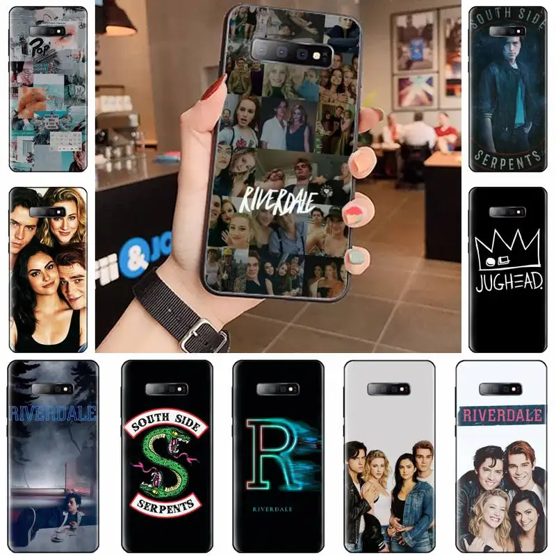 

American TV Riverdale Series Phone Case For Samsung Galaxy S5 S6 S7 S8 S9 S10 S10e S20 edge plus lite Cover Funda Shell