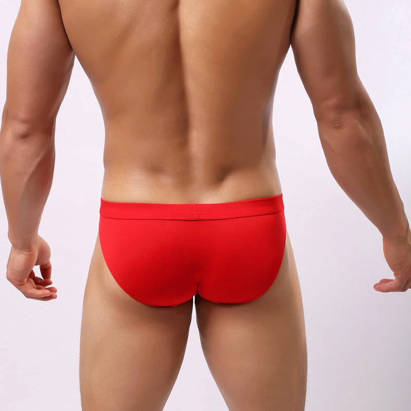 Мужские трусы бикини брендовые Сексуальные из модала Экзотические танга с