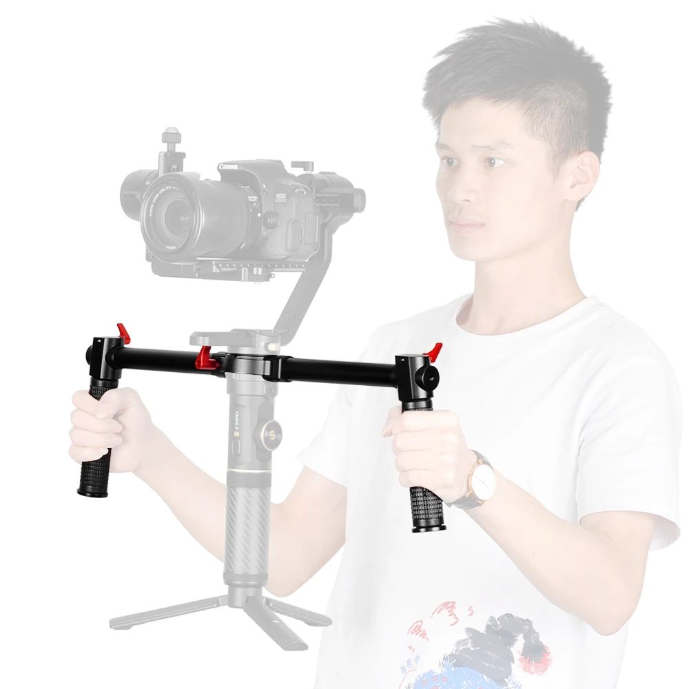 Удлинительный кронштейн для камеры Zhiyun Crane 2S двойная ручка стабилизатор