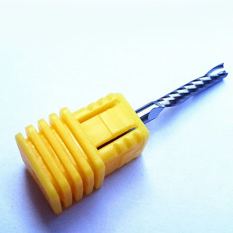 

Set Router Bit CNC Milling Drill Flat Nose Spiral 1/8\\\\\\\" 17mm Carbide End Mill