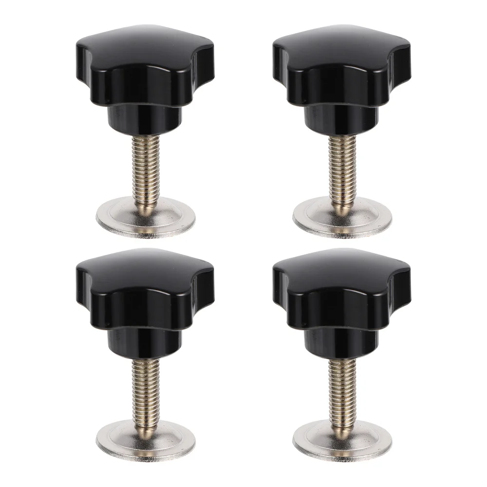 

4 комплекта пятиконечных ручек в форме звезды, Комплект ручек с резьбовой ручкой и шайбами