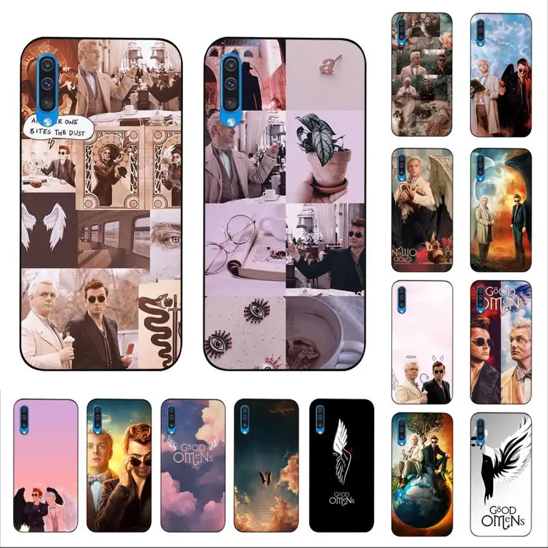 

Yinuoda Good Omens Phone Case for Samsung A51 01 50 71 21S 70 10 31 40 30 20E 11 A7 2018