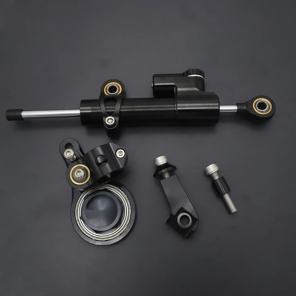 

Для Kawasaki Ninja ZX6R ZX-6R ZX636 2005 2006 CNC стабилизатор мотоцикла демпфер рулевого управления полный комплект кронштейна крепления рулевого управления