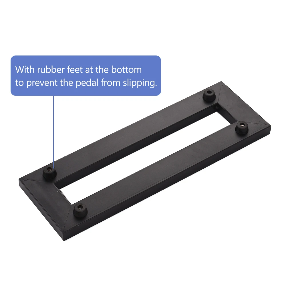 Гитарная педаль доска держатель вставка пластина с крепежные ленты кабель