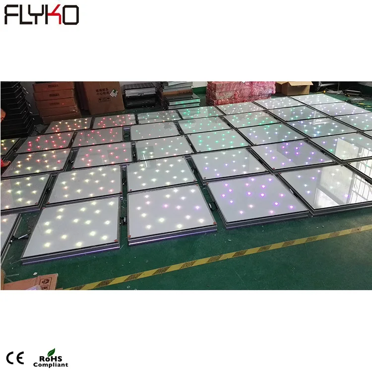 Высококачественный светодиодный Звездный танцпол 60*120 см|Эффект освещения сцены|